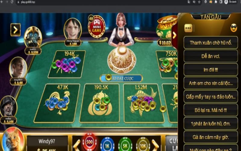 Game Bầu Cua Gemwin